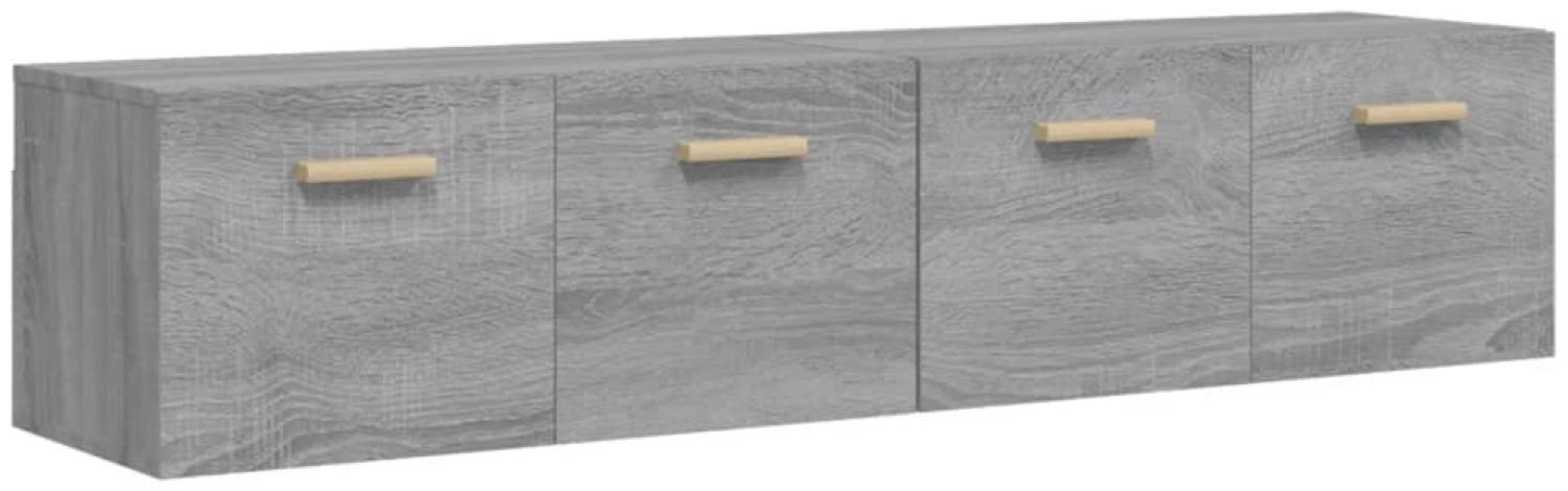 Wandschränke 2 Stk. Grau Sonoma 80x35x36,5 cm Holzwerkstoff Bild 1