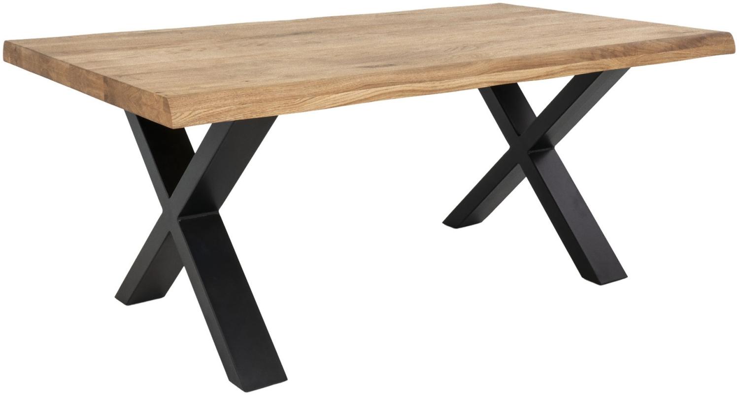 Tony Couchtisch gewellte Kante Eiche Holz Wohnzimmer Beistelltisch Tisch Sofa Bild 1