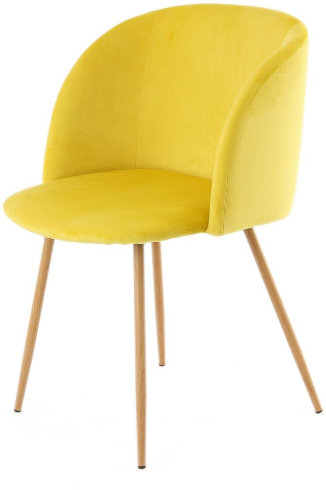 Stuhl Celina 110 2er-Set Gelb Bild 1