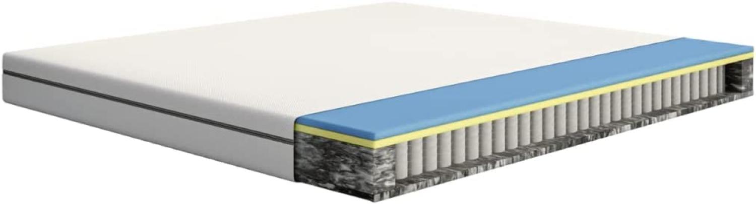 EMMA One Federkern Matratze 100 x 200 cm, Höhe 18 cm, Premium Ergonomie mit dynamischem Matratzenkern Bild 1