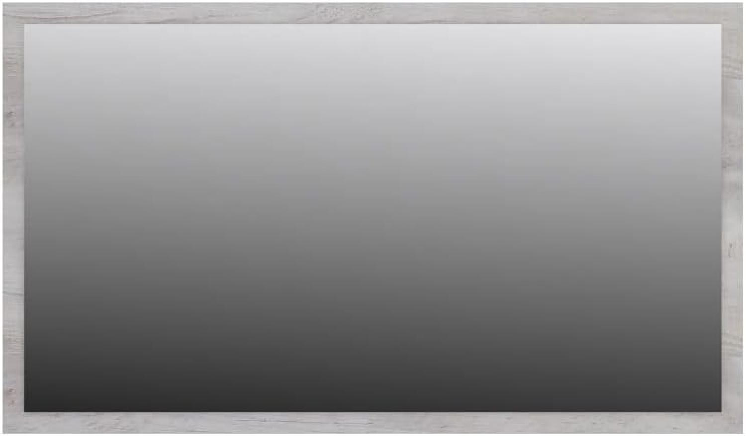 Wandspiegel Durio 62 Pinie weiß 120x70x2 cm Garderobenspiegel Spiegel Bild 1