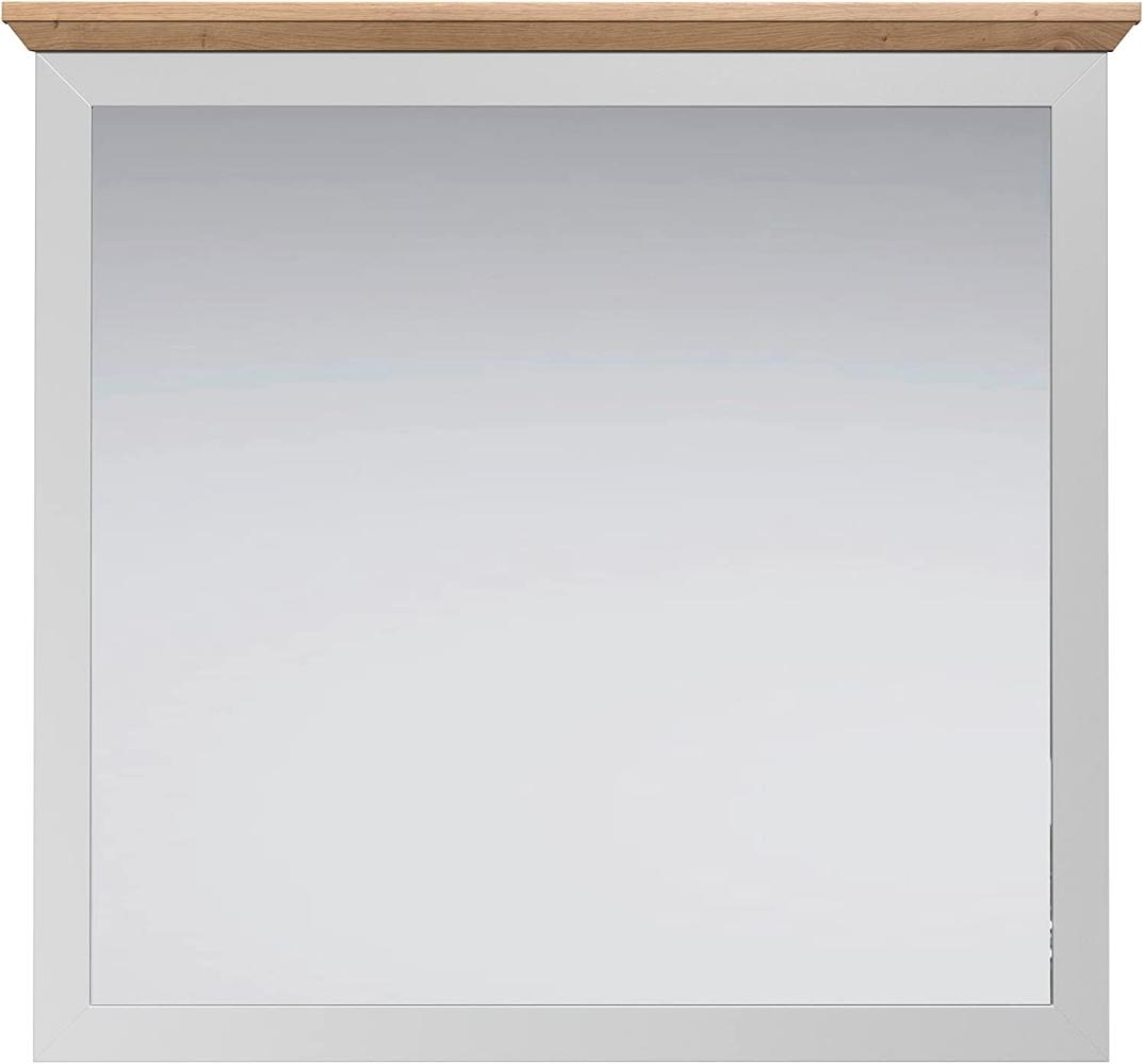 Garderobenspiegel Landside in grau und Eiche 91 x 89 cm Bild 1