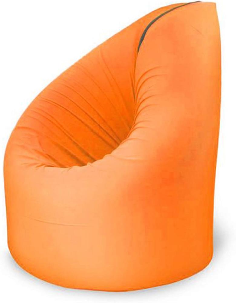 2 in 1 Multifunktions-Sitzsack-Liege 'PAQBED' Outdoor/Indoor, Orange Bild 1
