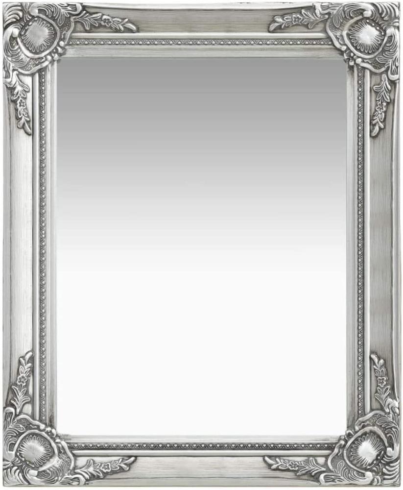 vidaXL Wandspiegel im Barock-Stil 50 x 60 cm Silbern [320318] Bild 1
