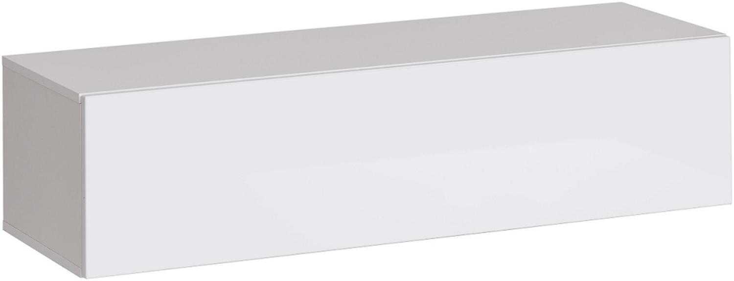 Stylefy SWOTCH II Lowboard 30x120x40 cm Weiß Bild 1