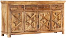 Sideboard aus Mangoholz mit 4 Schubladen 160 x 85 x 40 cm