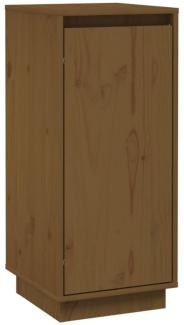 Sideboard Honigbraun 31,5x34x75 cm Massivholz Kiefer [813356]