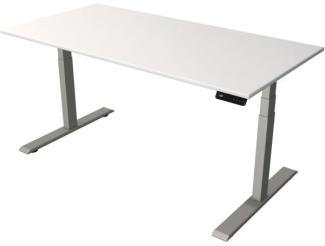 Kerkmann Steh-/Sitztisch Move 2 elektrisch Fuß silber 160x80x63-127cm