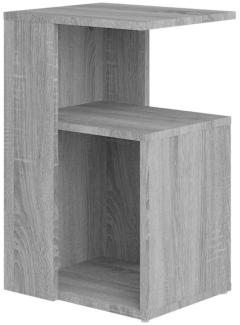 Beistelltisch Grau Sonoma 36x30x56 cm Holzwerkstoff