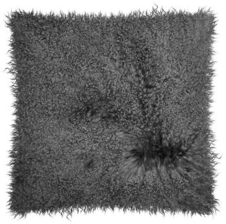 Magma Lammfell Dekokissenhülle Pamina | 40x40 cm | anthrazit