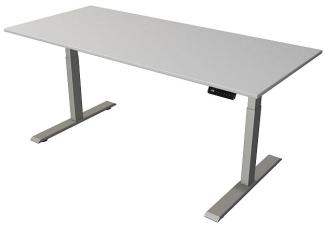 Kerkmann Schreibtisch Steh und Sitztisch MOVE 2 (B) 180 x (T) 80 cm lichtgrau