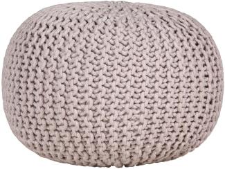 Stylefurniture Cottonball, Stoff, grau, 55 x 55 x 37 cm