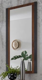Spiegel Auburn Eiche Stirling und Matera grau 54 x 108 cm