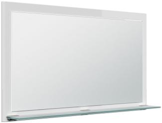 Posseik Spiegel Elite mit Glasablage 104 x 60 cm Weiß