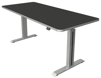 Kerkmann Schreibtisch Steh und Sitztisch MOVE 1 style (B) 180 x (T) 80 cm anthrazit