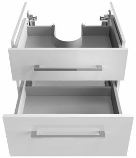 Fackelmann OXFORD Waschtischunterschrank 60 cm breit, Weiß