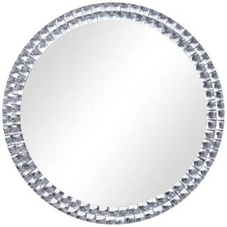 Wandspiegel Silbern Hartglas, 70 cm