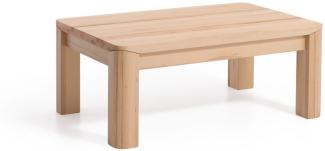 Couchtisch Tisch ANESE XL Eiche Massivholz 80x80 cm