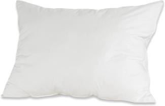 Badenia Bettcomfort Kopfkissen Trendline Comfort mit Baumwollbezug, 60 x 40 cm, weiß