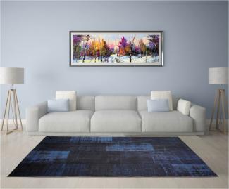 HOME DELUXE Teppich Deep Ocean - 160 x 230 cm