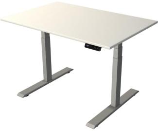 Kerkmann Steh-/Sitztisch Move 2 elektrisch Fuß silber 120x80x63-127cm
