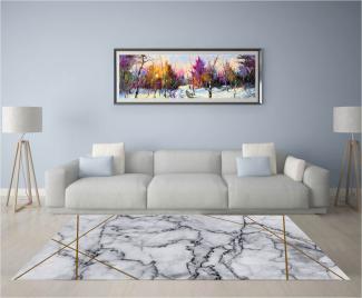 HOME DELUXE Teppich Marmori - 200 x 300 cm