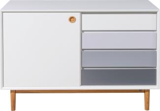 Sideboard 'Tom Tailor 2905' - Weiß/ Grau