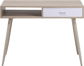 Schreibtisch heller Holzfarbton 100 x 48 cm DEORA