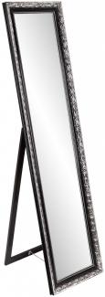 Pius Standspiegel schwarz/silber - 40 x 160cm
