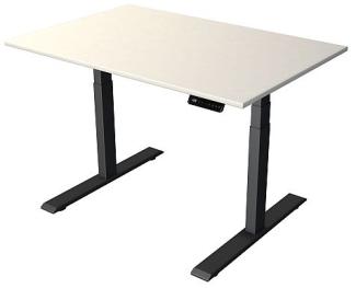 Kerkmann Schreibtisch Steh und Sitztisch MOVE 2 (B) 120 x (T) 80 cm weiß