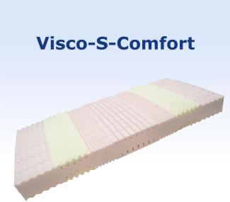 7 Zonen Kaltschaummatratze Visco-S-Comfort H3 100x190 cm