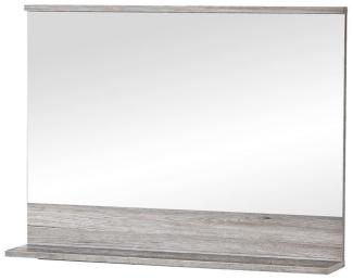 Möbel-Eins RONNY Spiegel mit Ablageboden, Sandeiche Nachbildung