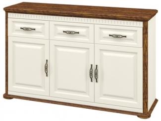 Sideboard "Marseille" Kommode 164cm creme country eiche