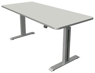 Kerkmann Schreibtisch Steh und Sitztisch MOVE 1 style (B) 180 x (T) 80 cm lichtgrau