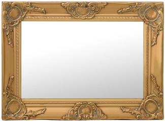 vidaXL Wandspiegel im Barock-Stil 60 x 40 cm Golden