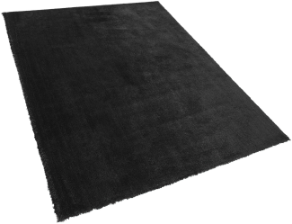 Teppich schwarz 160 x 230 cm Shaggy EVREN