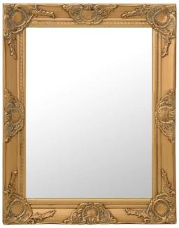 vidaXL Wandspiegel im Barock-Stil 50 x 60 cm Golden [320317]