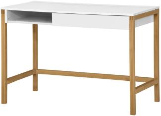 'Chur' Schreibtisch, Weiß, 76 x 112 x 60 cm