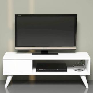 Homemania TV-Schrank Maya 90x30x33 cm Weiß