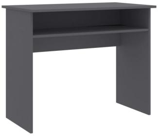 Schreibtisch, Spanplatte Grau, 90 × 50 × 74 cm