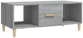 Couchtisch Grau Sonoma 102x50x40 cm Holzwerkstoff [817526]