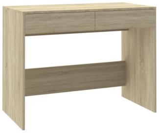 Schreibtisch Sonoma-Eiche 101x50x76,5 cm Holzwerkstoff