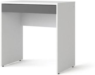 'Fula' Schreibtisch, weiß/grau, 76,6 x 48,2 x 74,6 cm