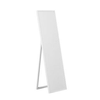 Stehspiegel weiß rechteckig 40 x 140 cm TORCY