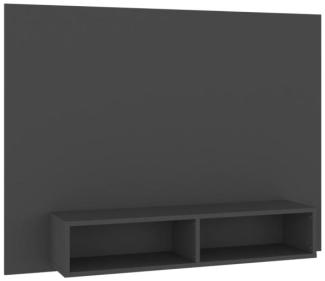 TV-Wandschrank Grau 120x23,5x90 cm Spanplatte [808271]