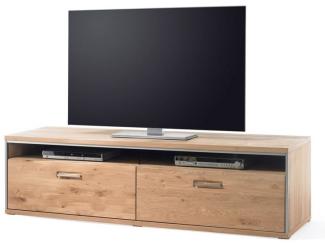 TV-Lowboard Asteiche Bianco massiv 184 cm