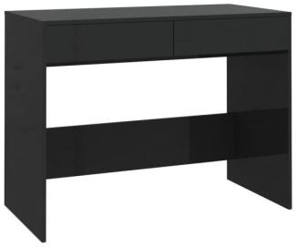 Schreibtisch Schwarz 101x50x76,5 cm Holzwerkstoff