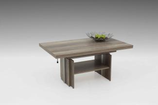 Couchtisch Tisch -Rom- 110- 177 x 68 cm Funktionscouchtisch -Monument Oak