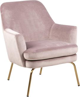 Loungesessel CHISA, dusty rose