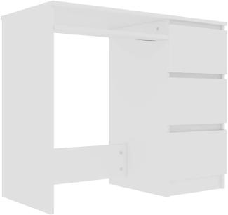 vidaXL Schreibtisch Sonoma-Eiche 90 x 45 x 76 cm Spanplatte